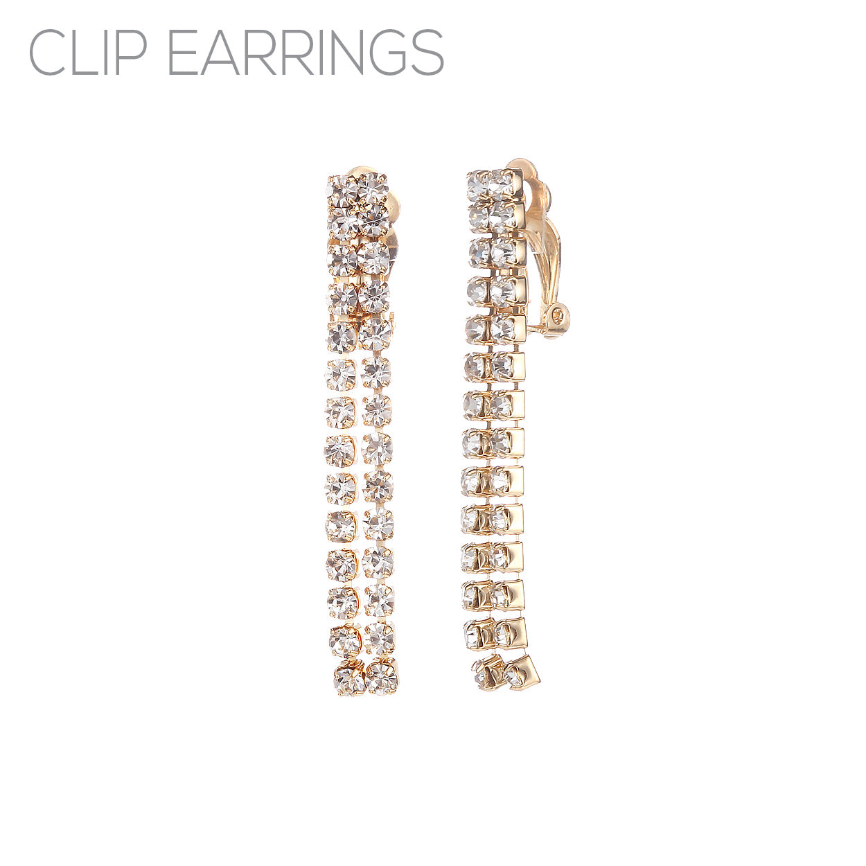 Clip Line Earring #12-25856