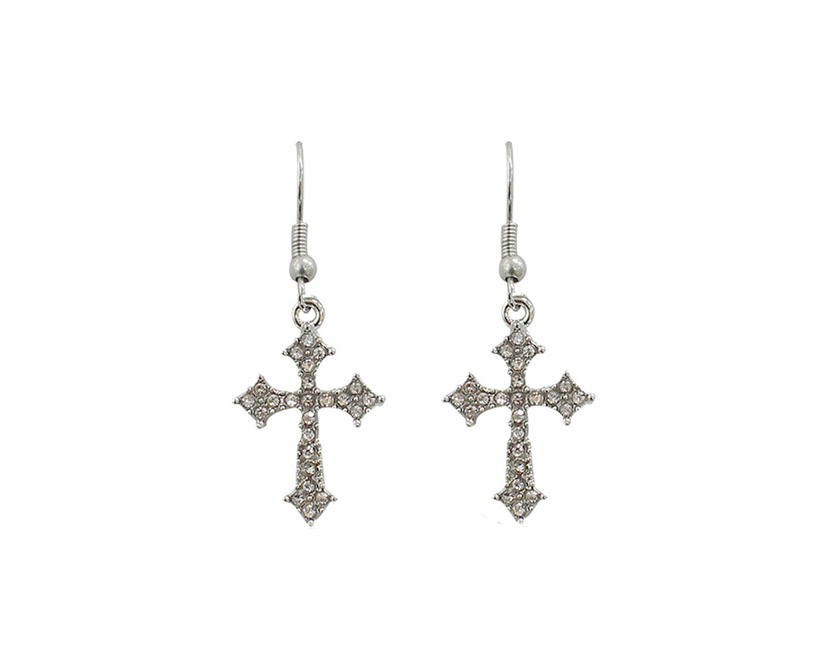 Cross Earrings #12-1115