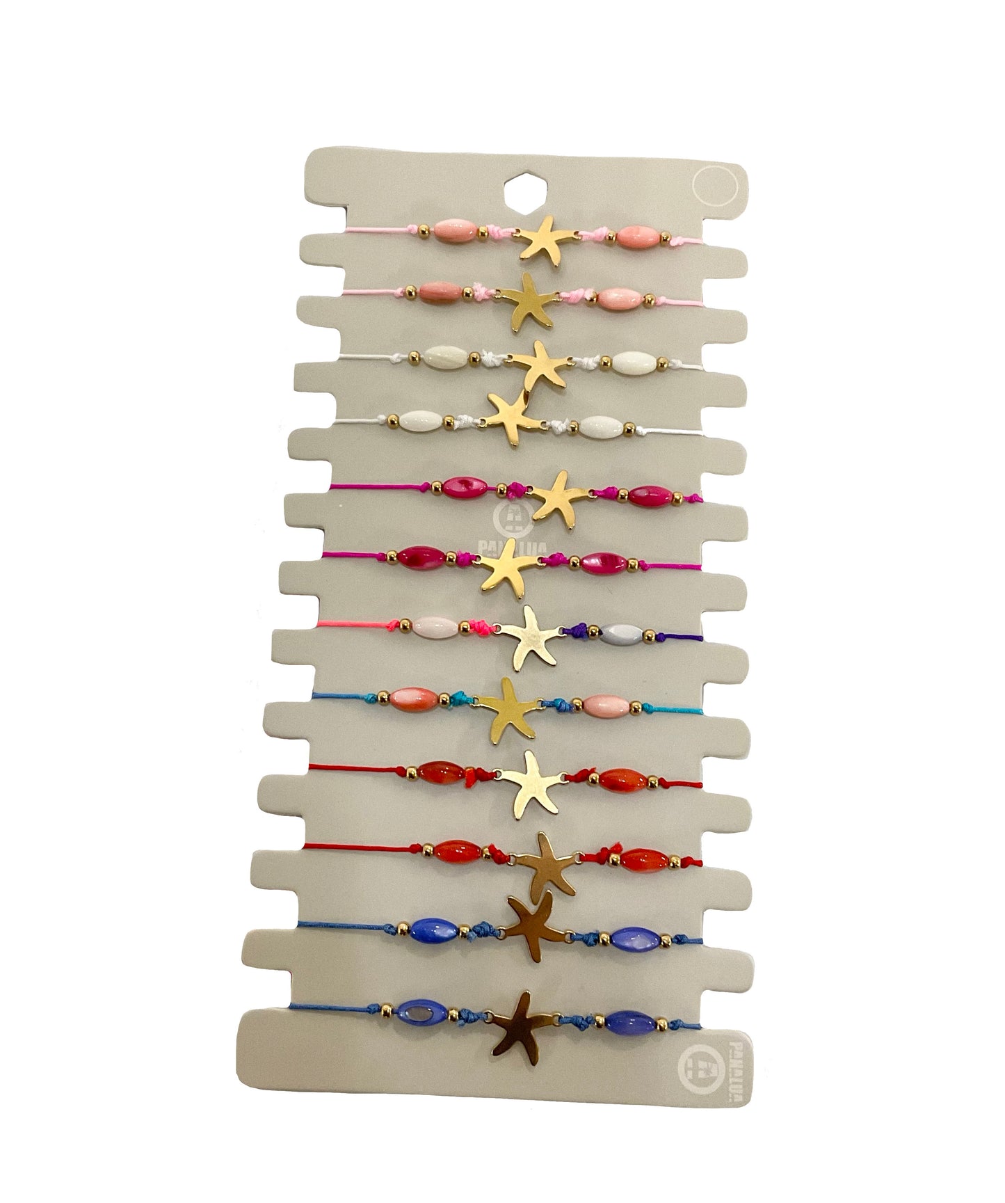 Starfish Dozen Pack Bracelets #88-014409