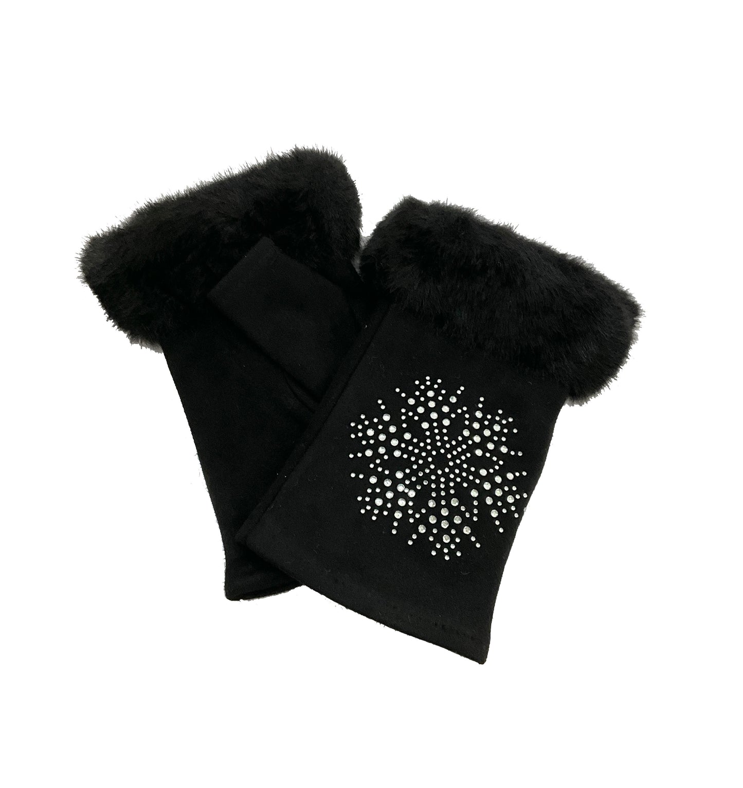 Fingerless Snowflake Glove #89-24659