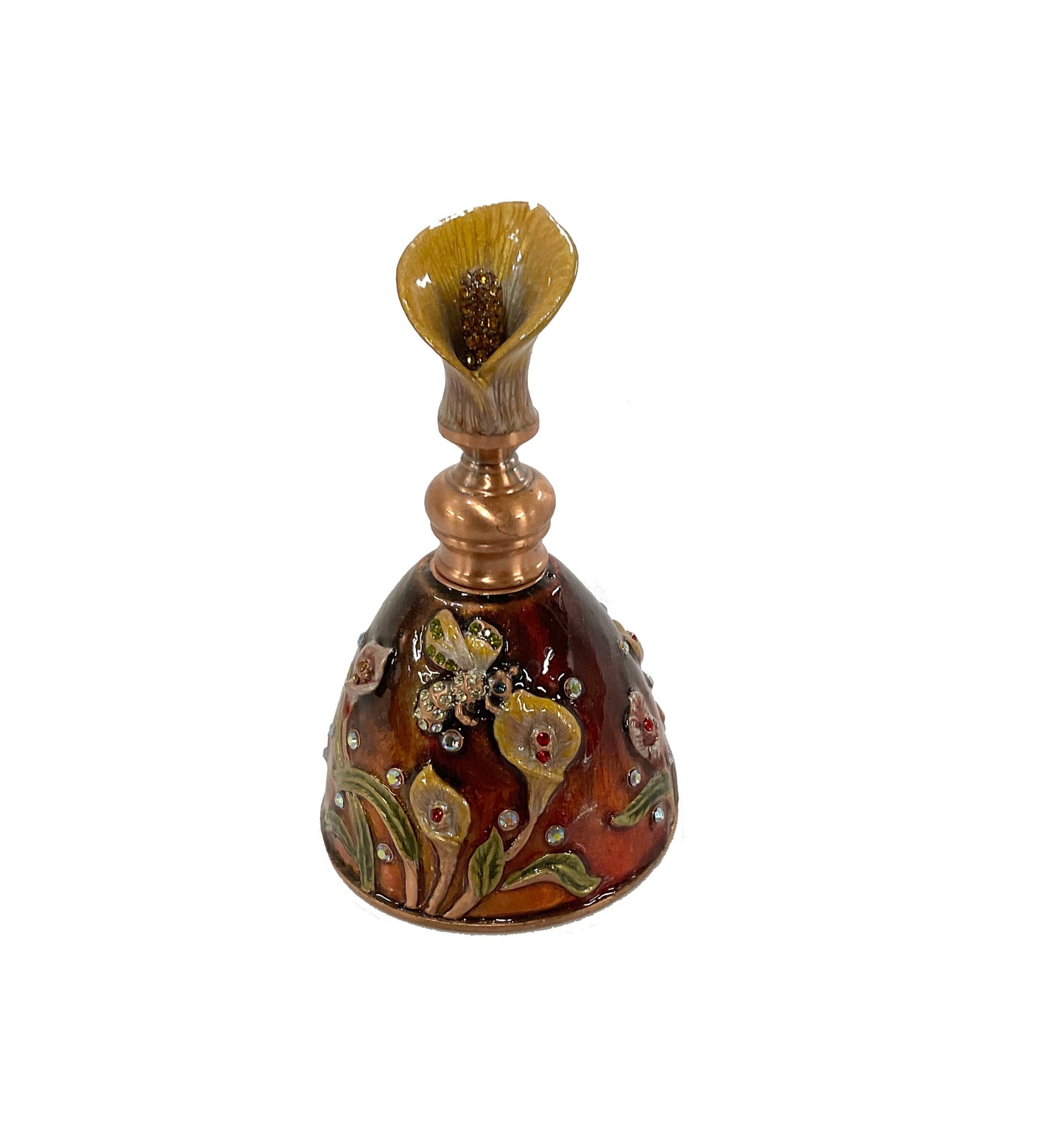 Perfume Bottle with Cala Lily