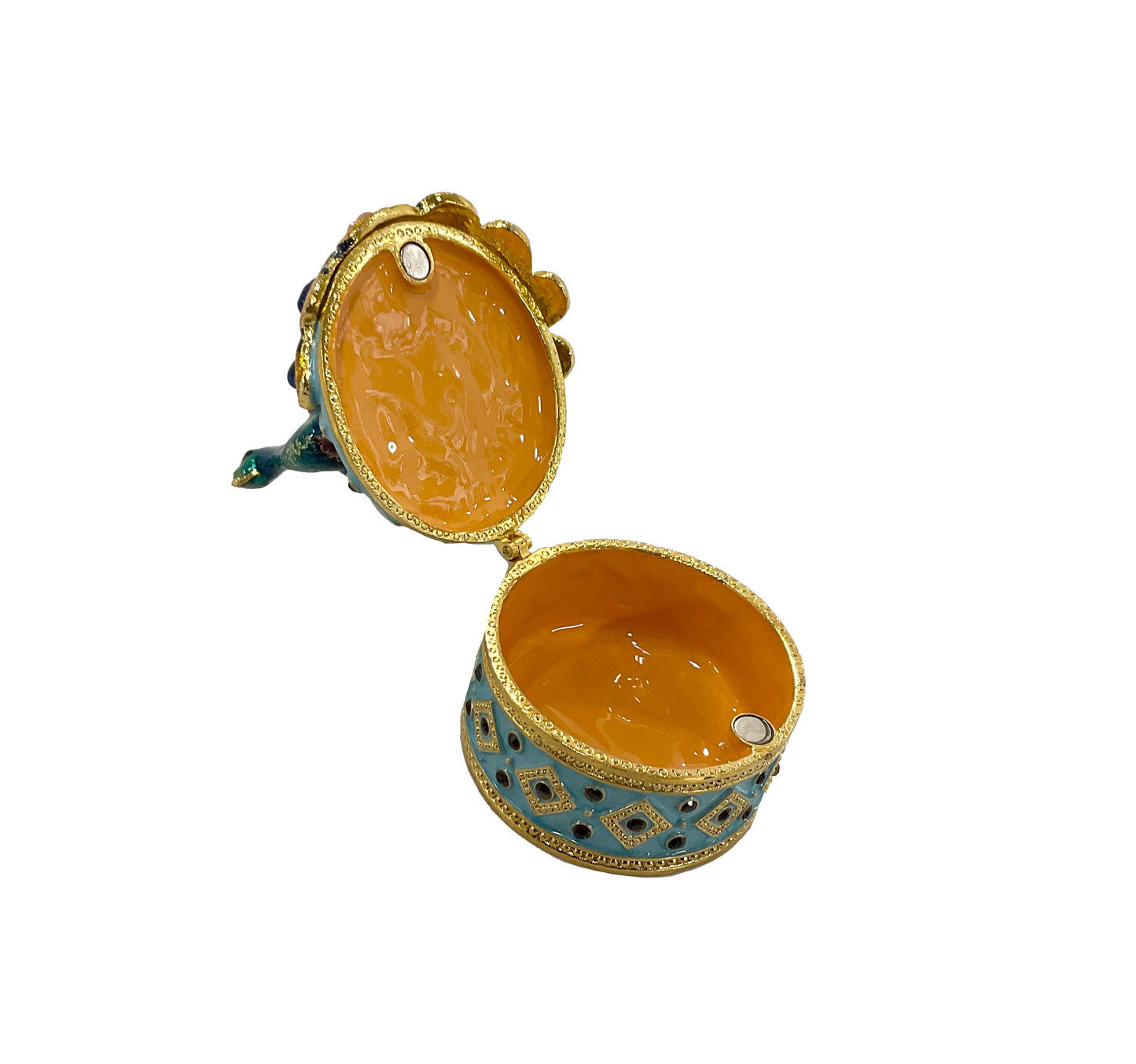 Peacock Trinket Box #89-734232