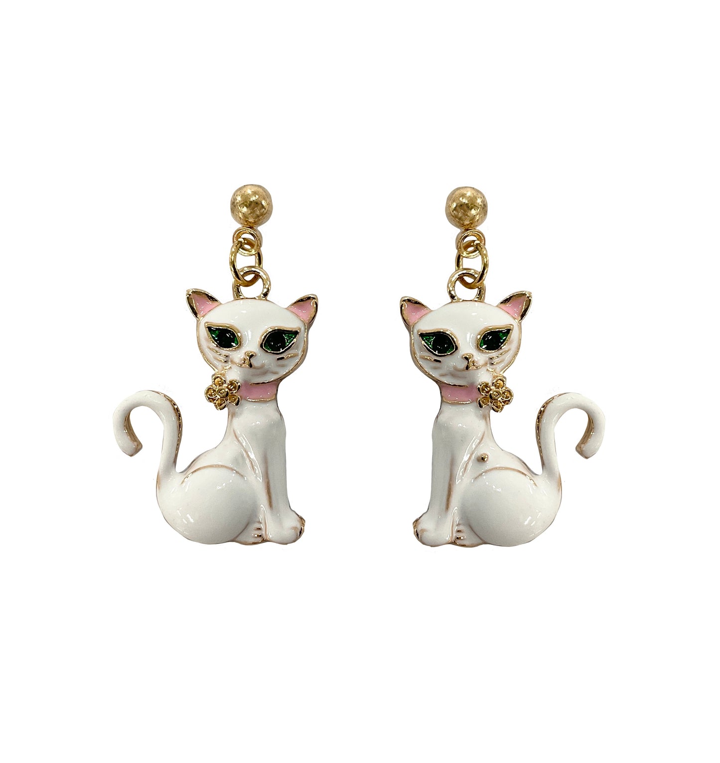 Cat Earrings #19-140716