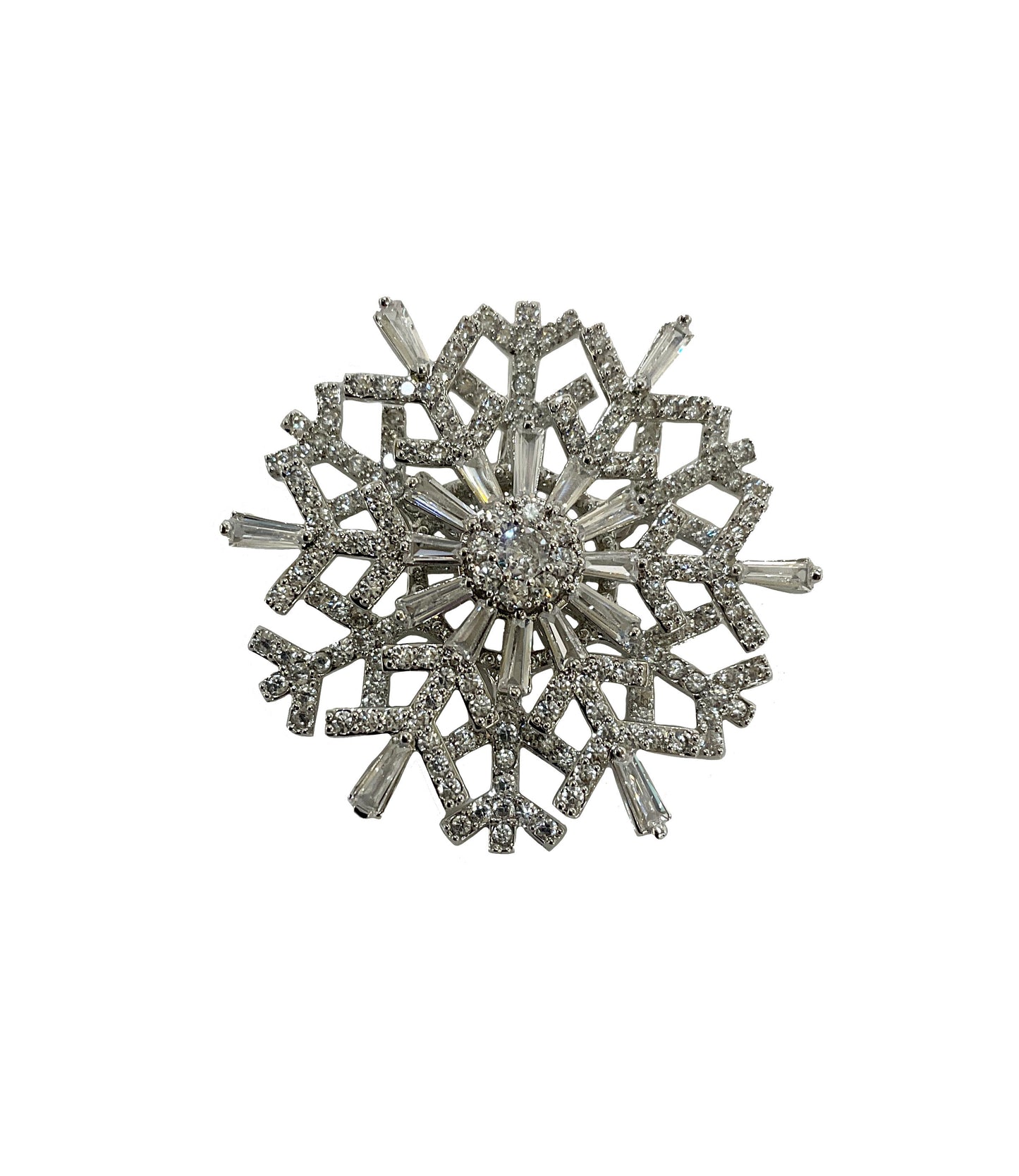 Snowflake CZ Pin #89-288192
