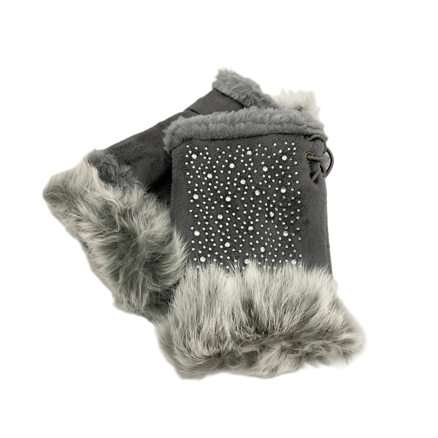 Stone Fur Fingerless Glove #89-93105