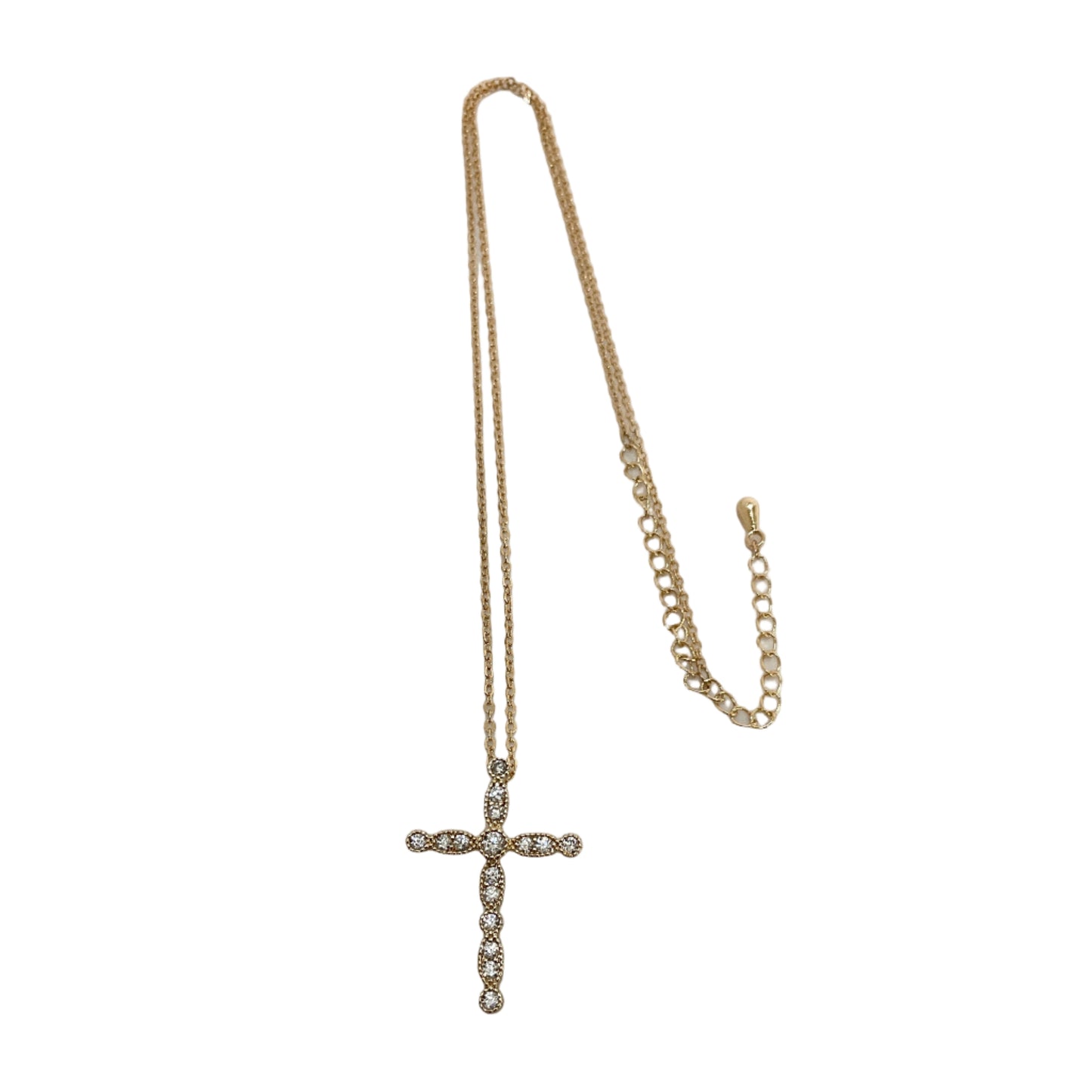 Cross CZ Necklace #10-17463