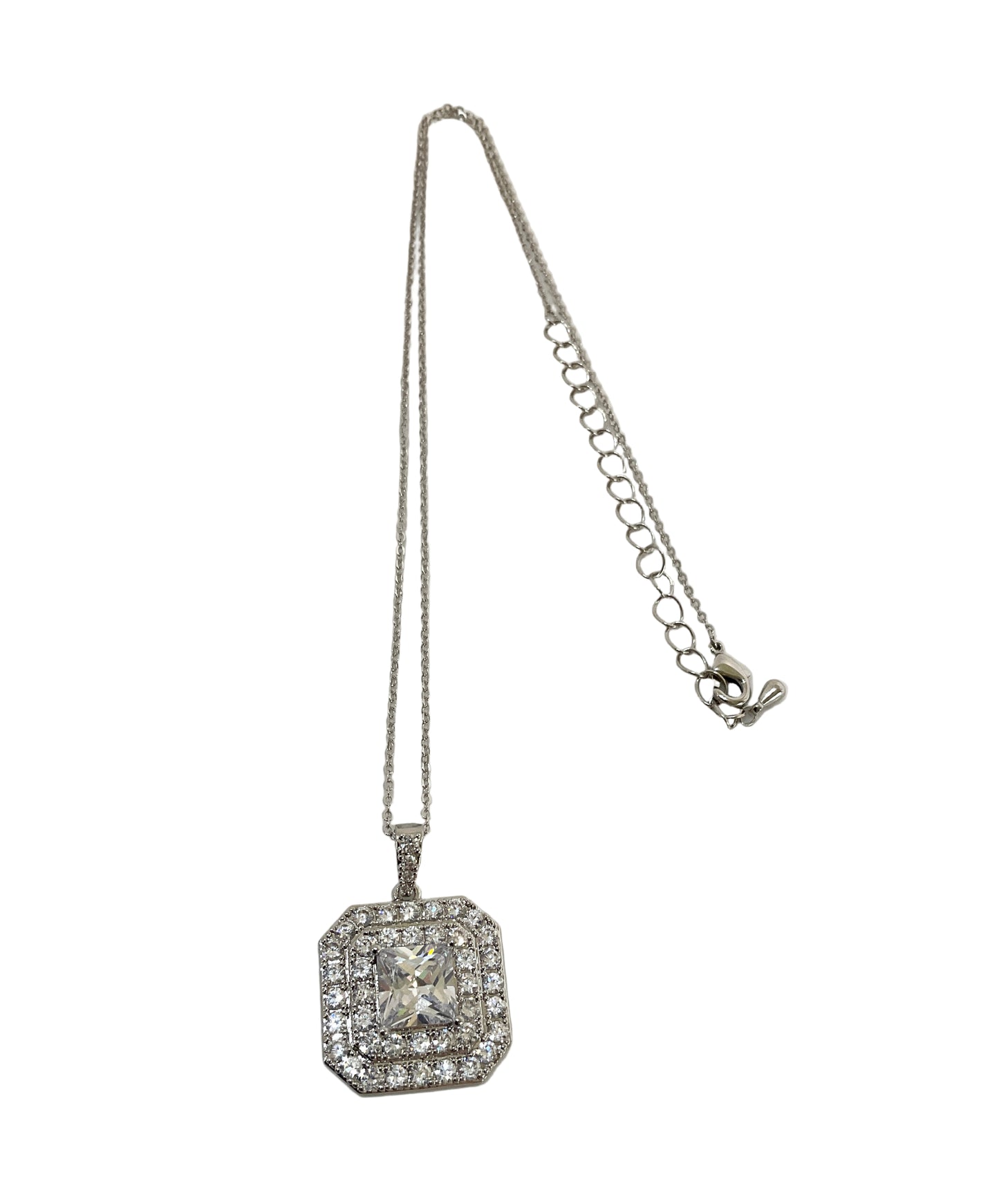 CZ Pendant Necklace #10-18129