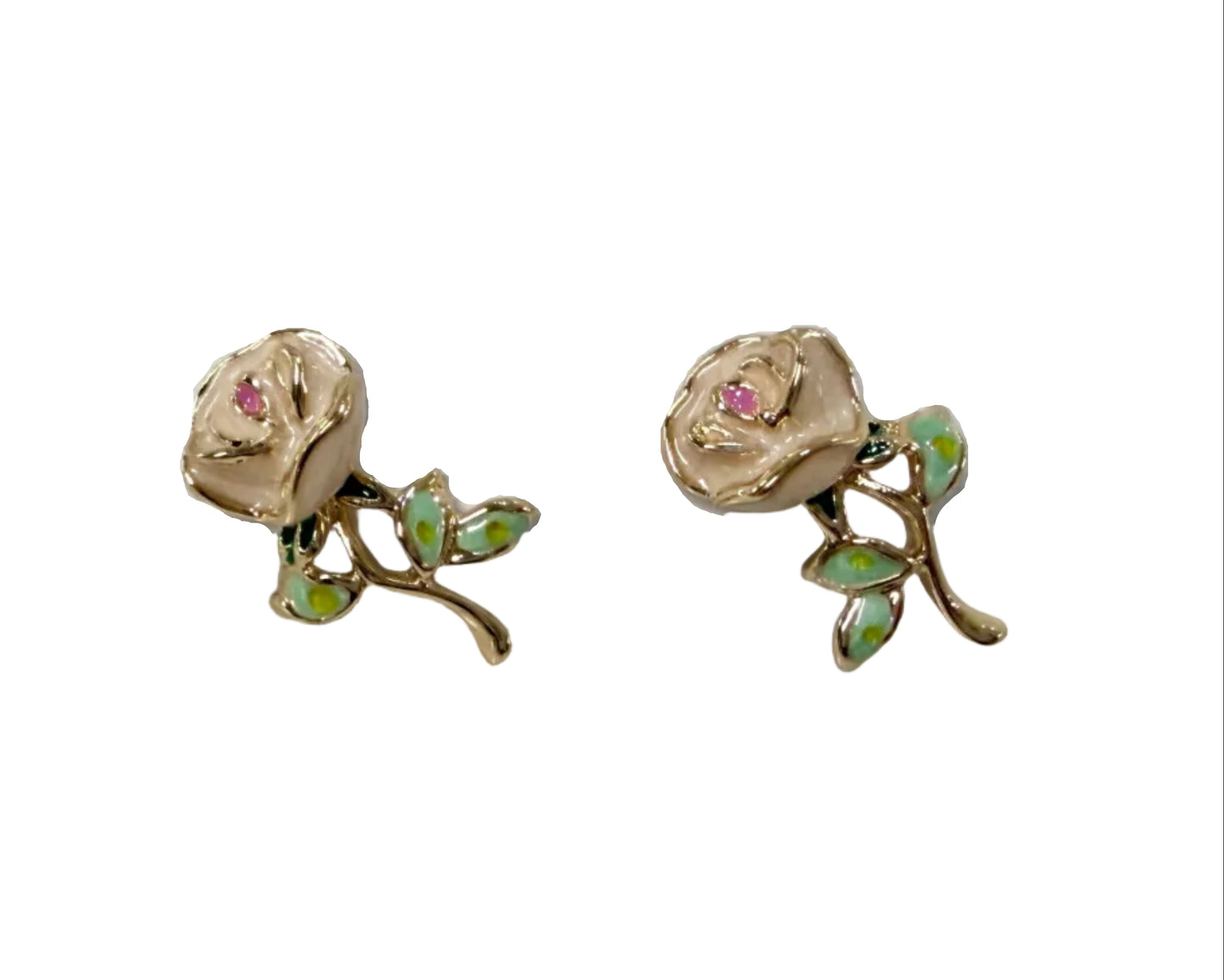 Rose Earring #10-6032301