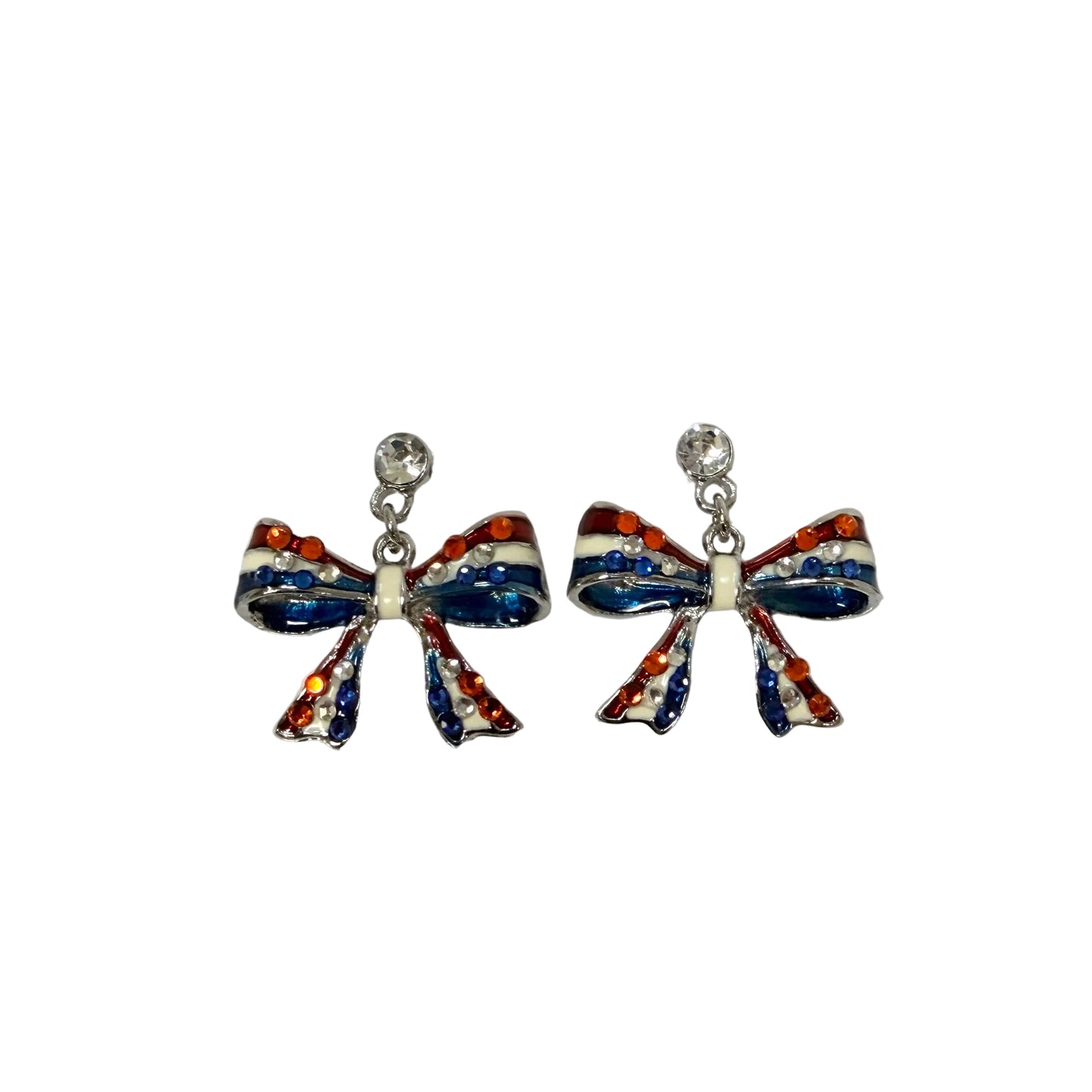 Americana Ribbon Earrings #ER-6040301