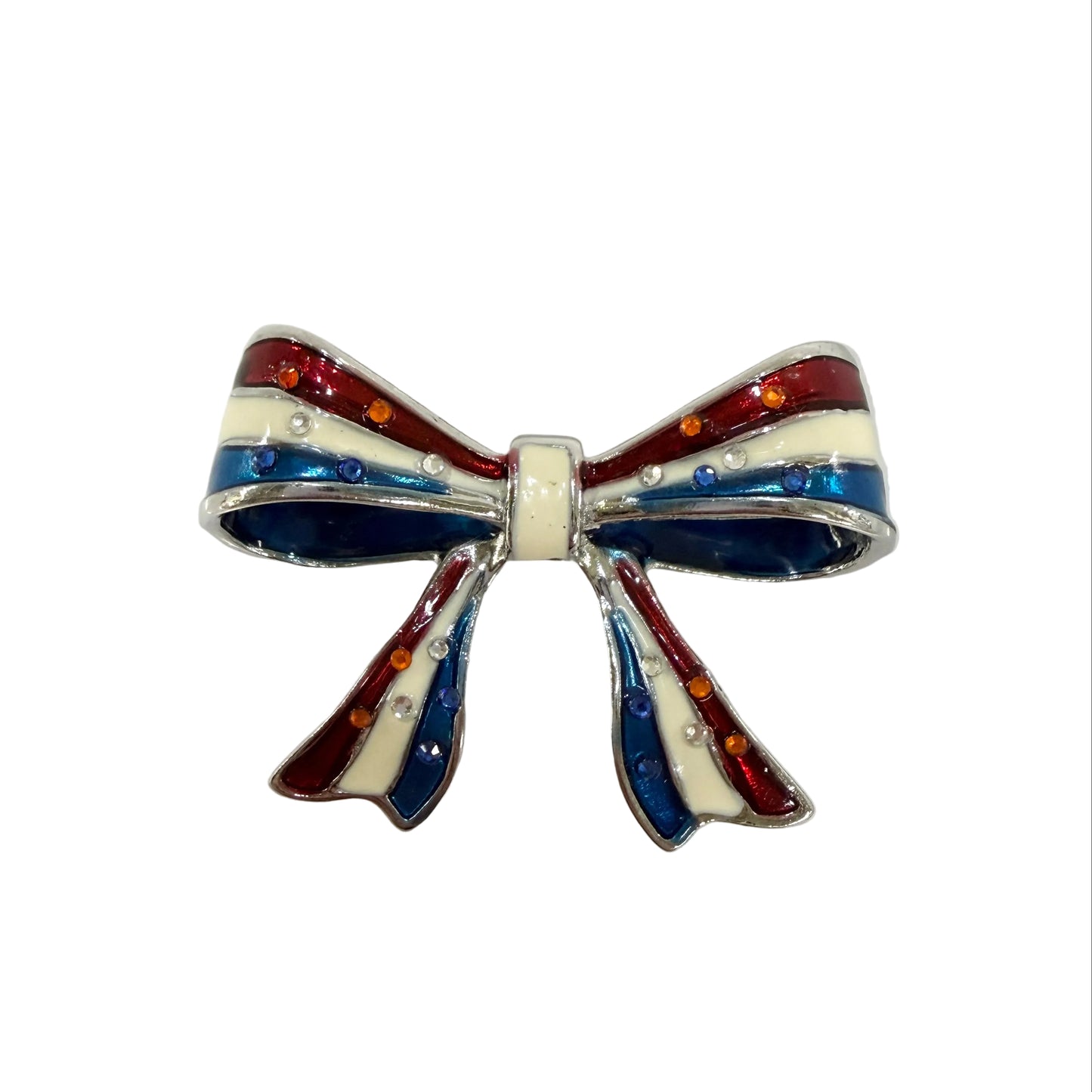 Red White and Blue Ribbon Pin #10-6040401
