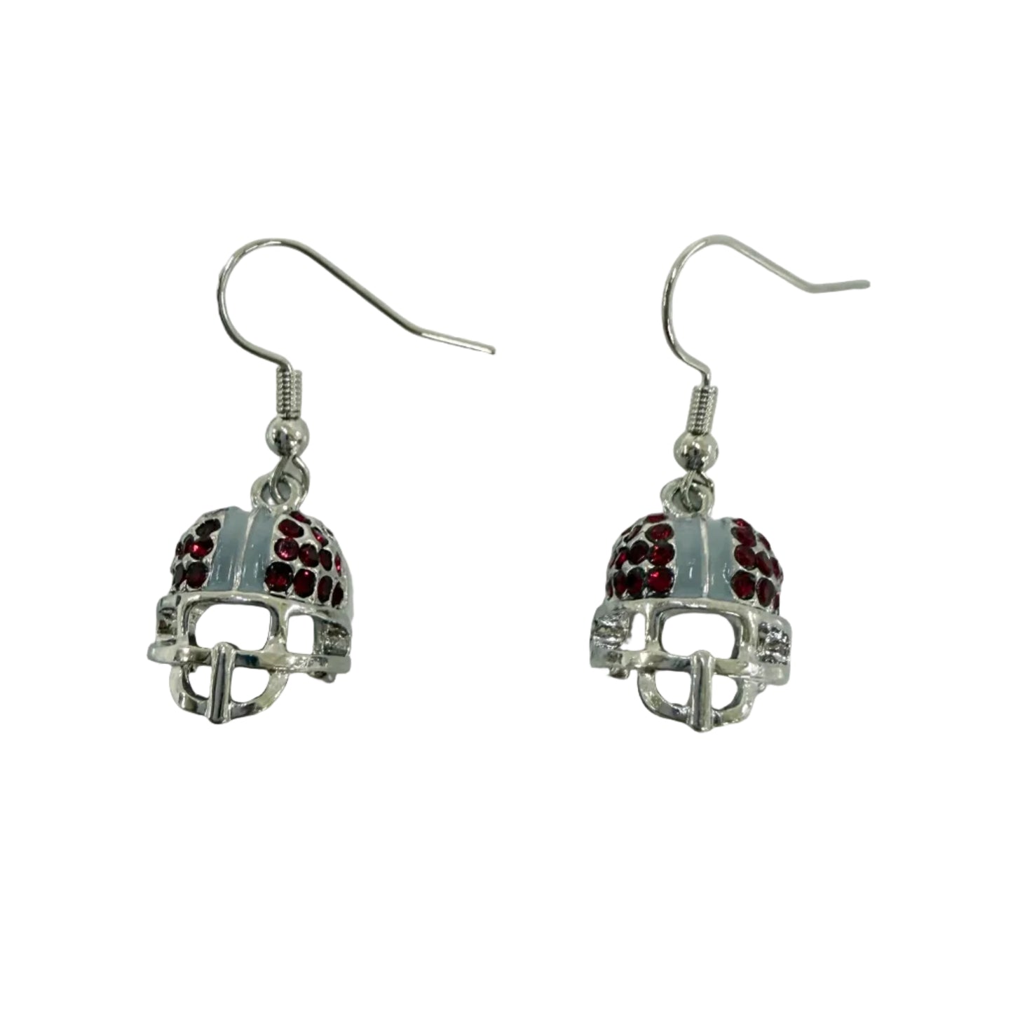 Cougars Fan Helmet Earrings #10-281129211RS