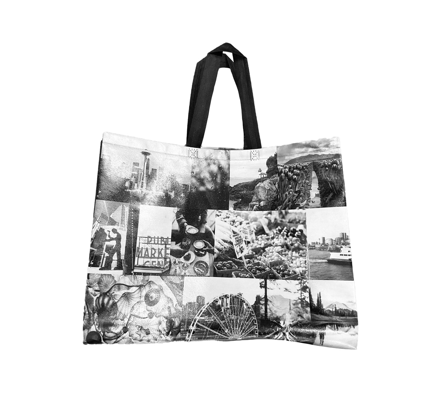 Seattle Magazine Print Reusable Bag #89-52322