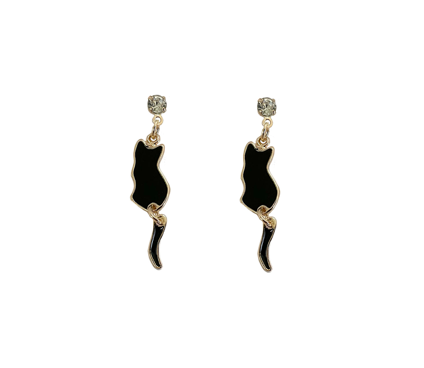 Cat Tail Dangle Earring #86-23046