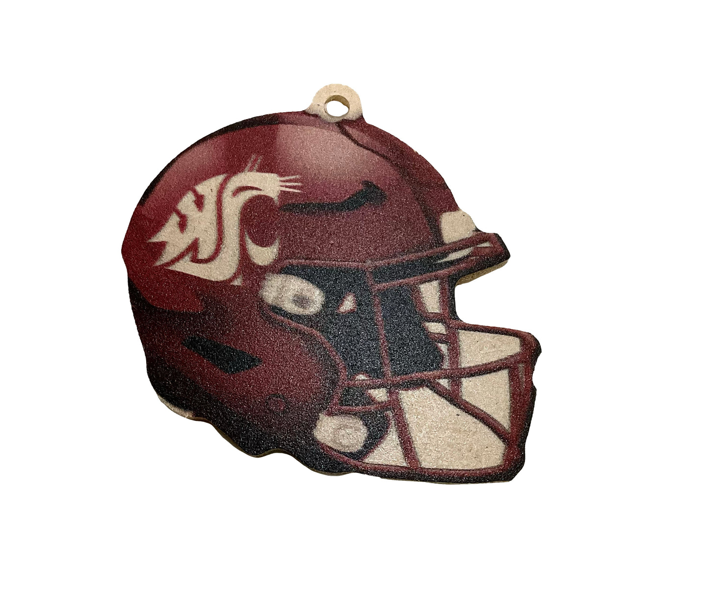WSU Wooden Ornament #68-10553WSU