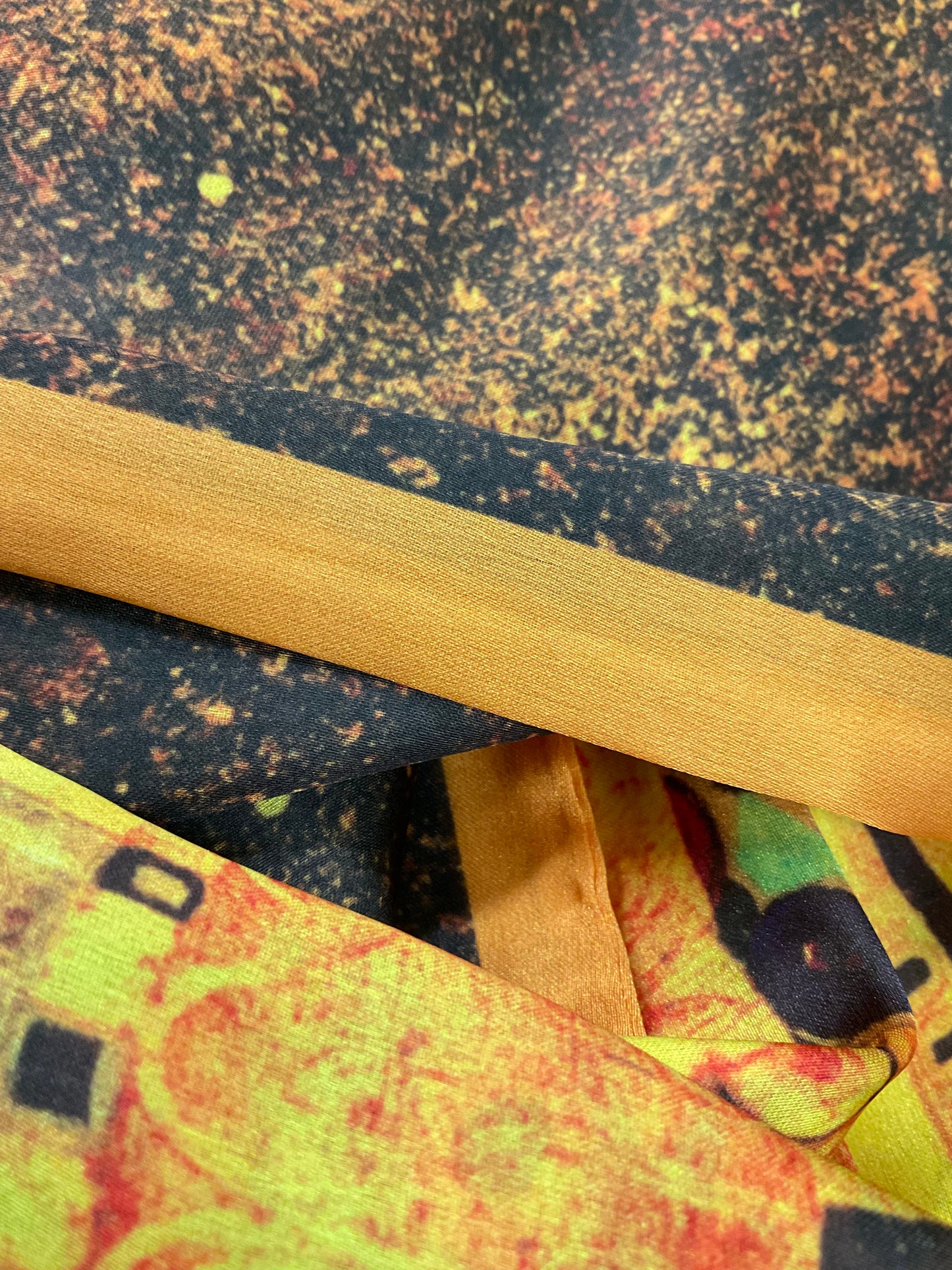 Artist Silk Like Scarf #84-041626KS