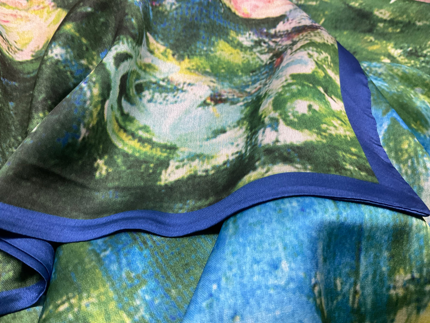 Artist Silk Like Scarf #84-041626LW