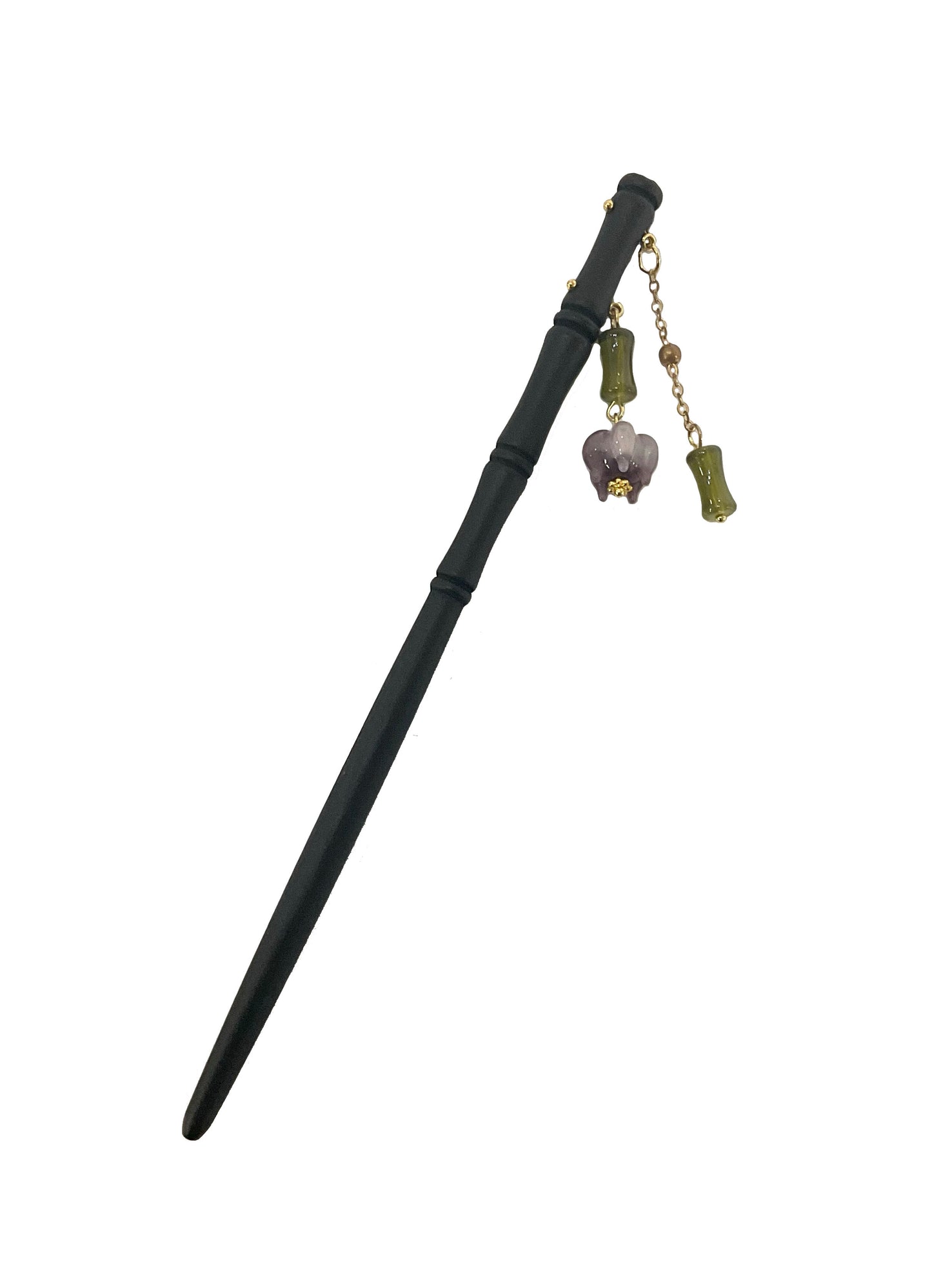 Black Bamboo Hair Stick #89-3140113