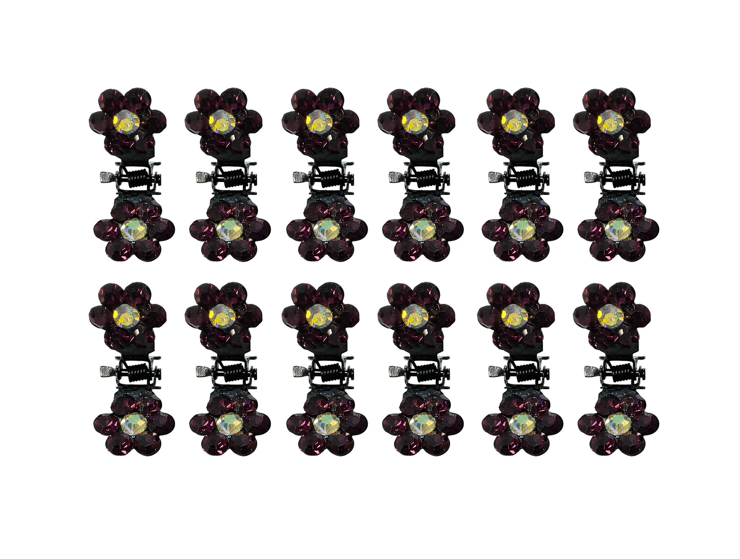 Tiny Flower Hair Clip 12/AM #66-34101AM