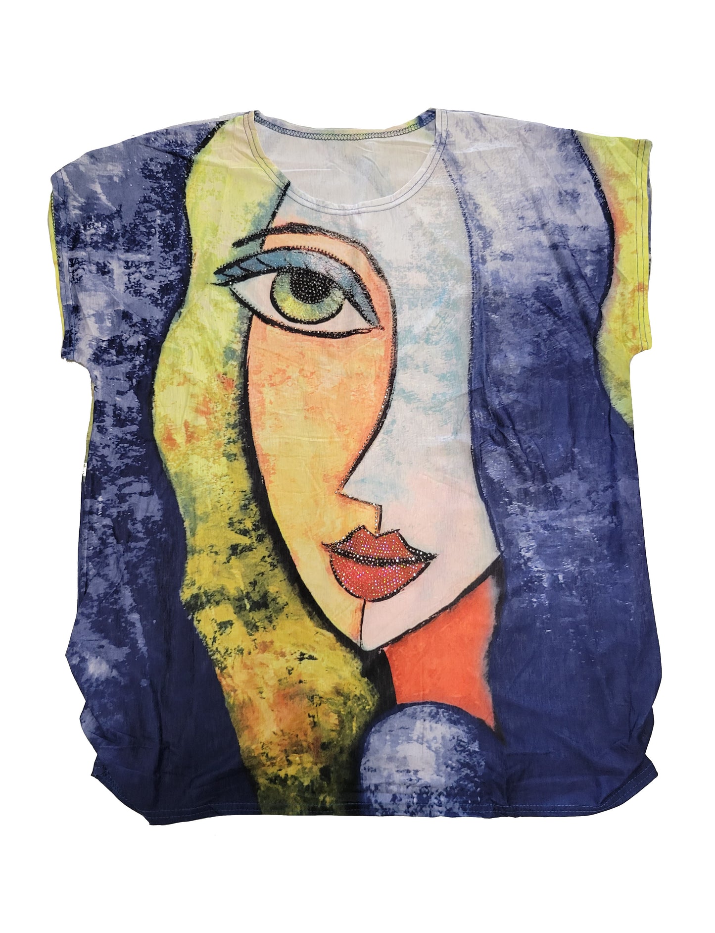 Picasso Shirt Rhinestone #78-6635
