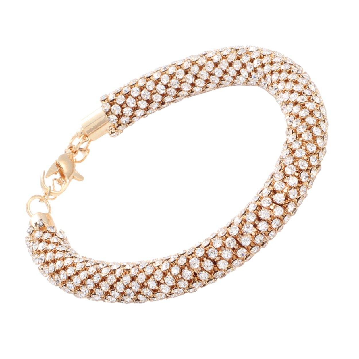 Rhinestone Bracelet #12-82646GD