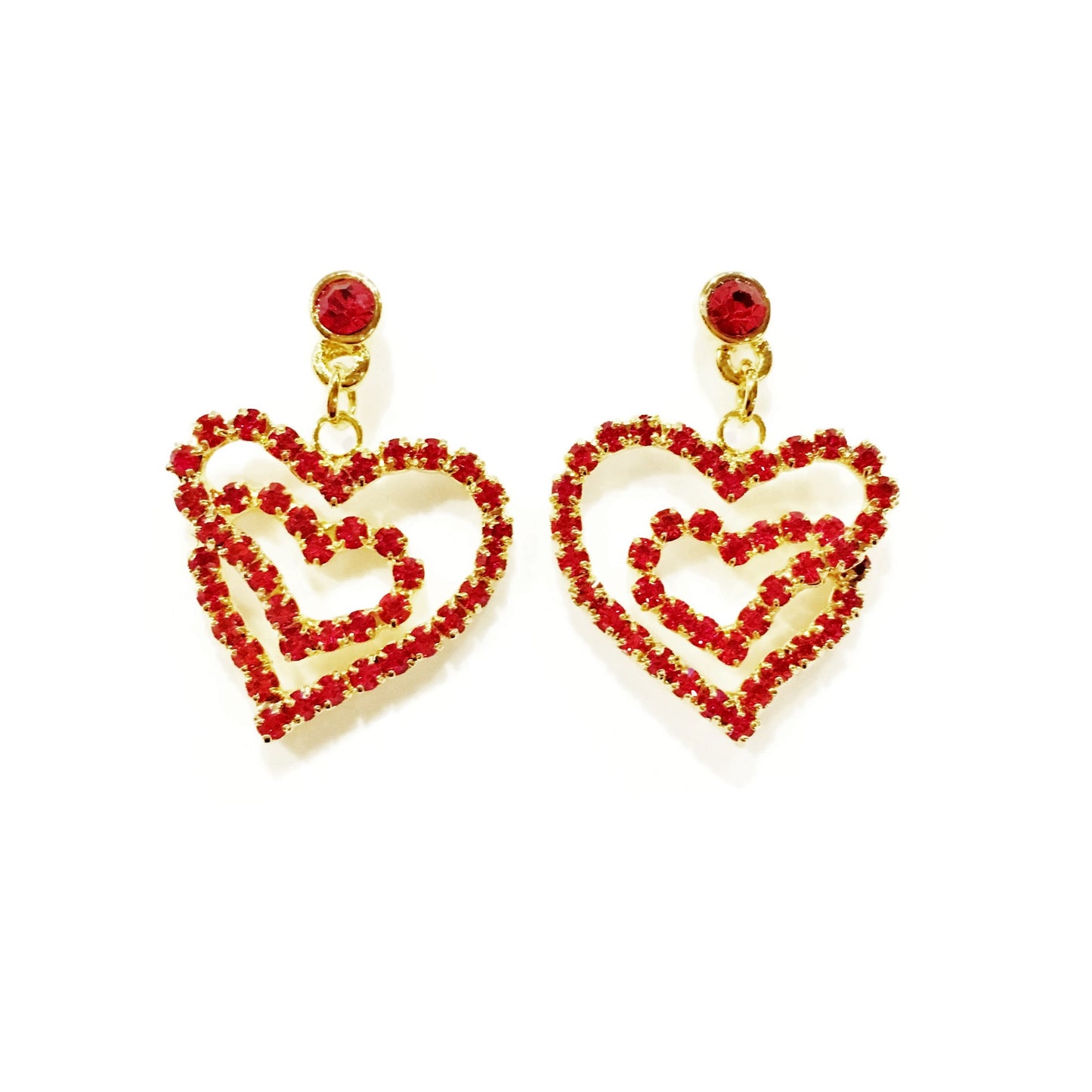 Heart Earrings #19-140174