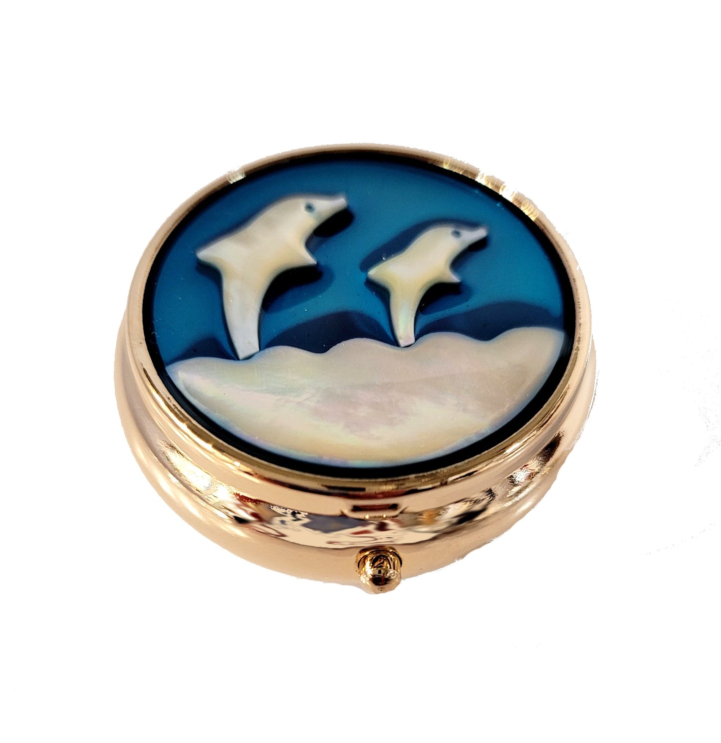 Small Round Pill Box