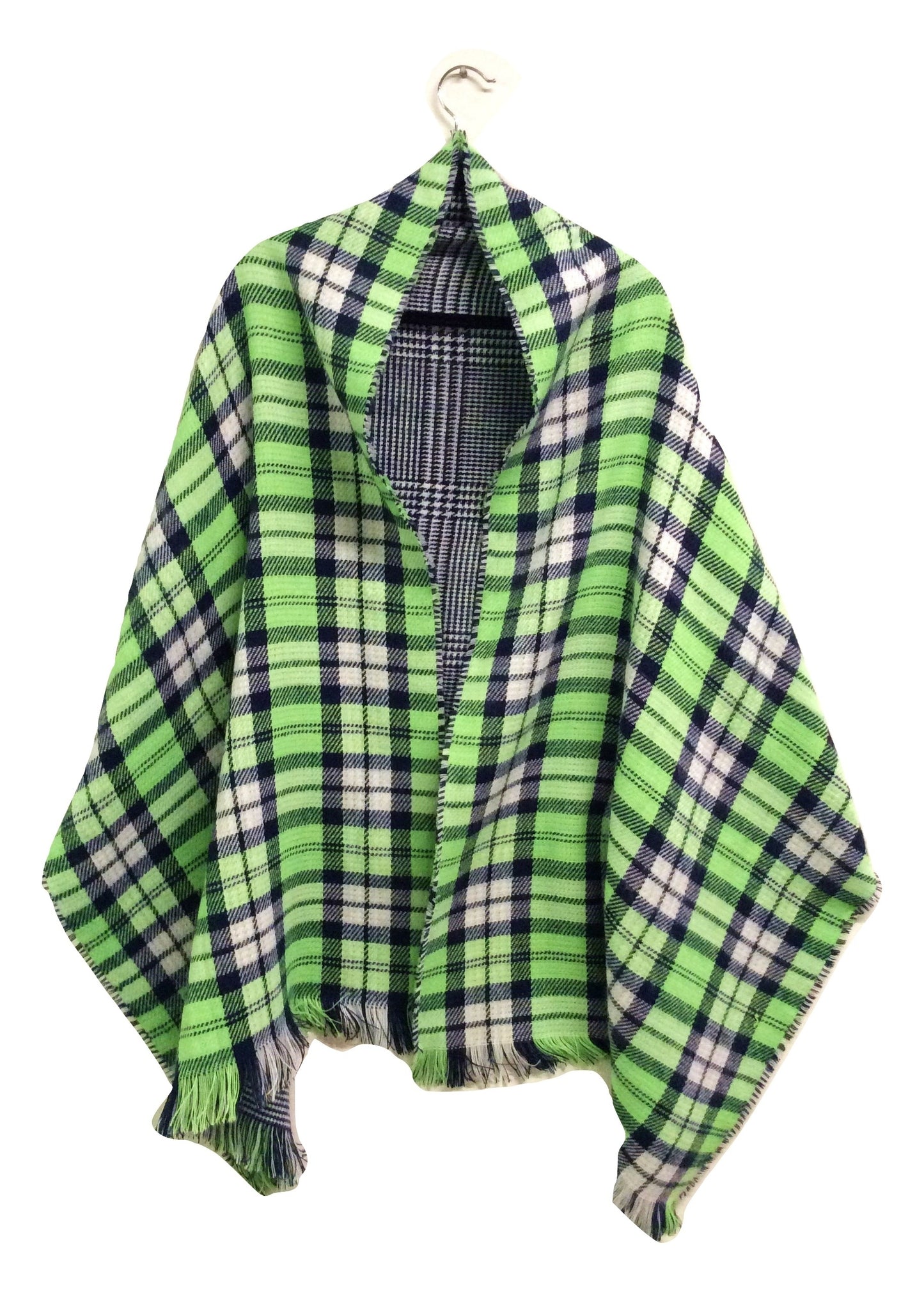 Seattle Fan Plaid Shawl #88-12648