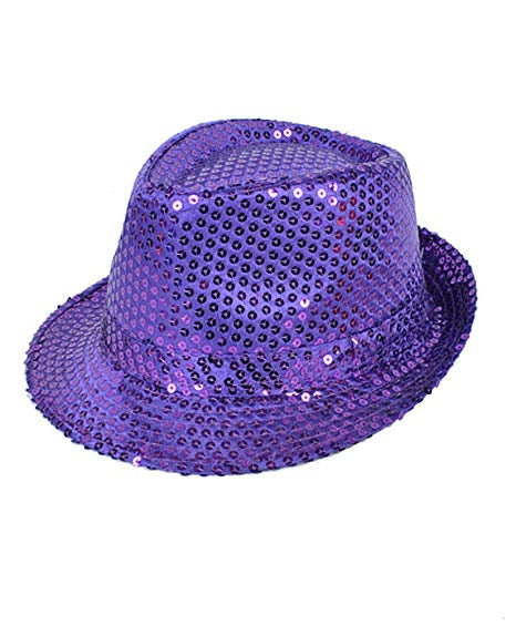 Fedora Sequined Hat #88-4026PP