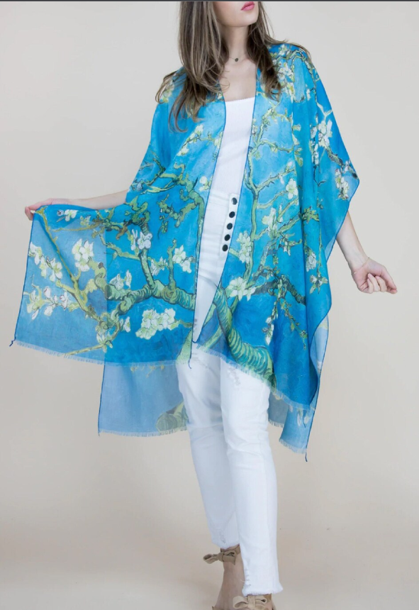 Artist Kimono Almond Blossom #84-6408AB