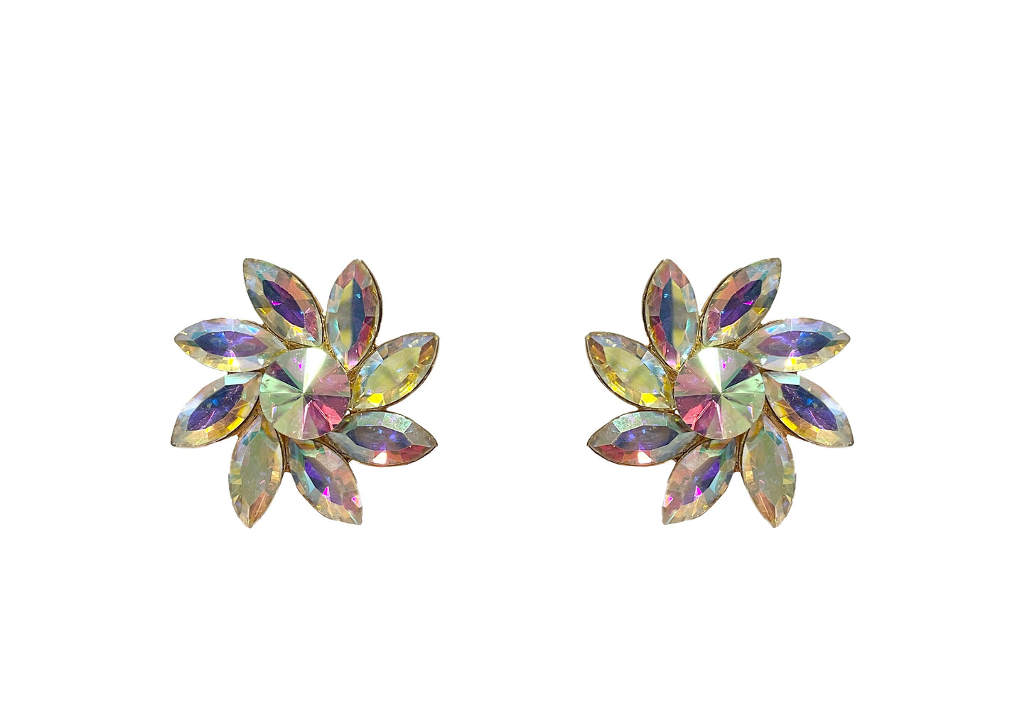 Floral Clip On #40-8925AB