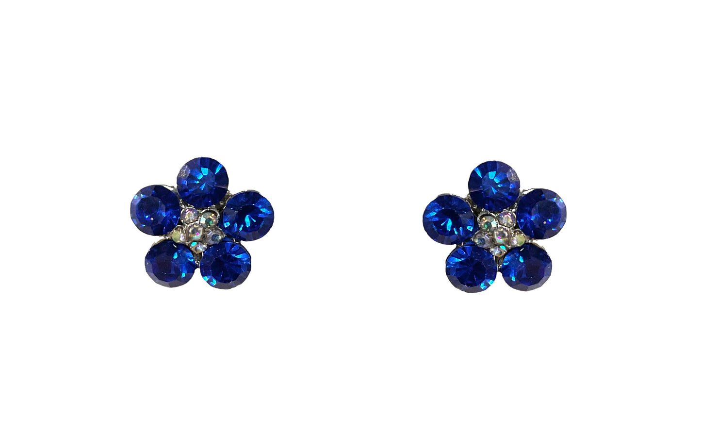 Flower Post Earrings #68-99001BL