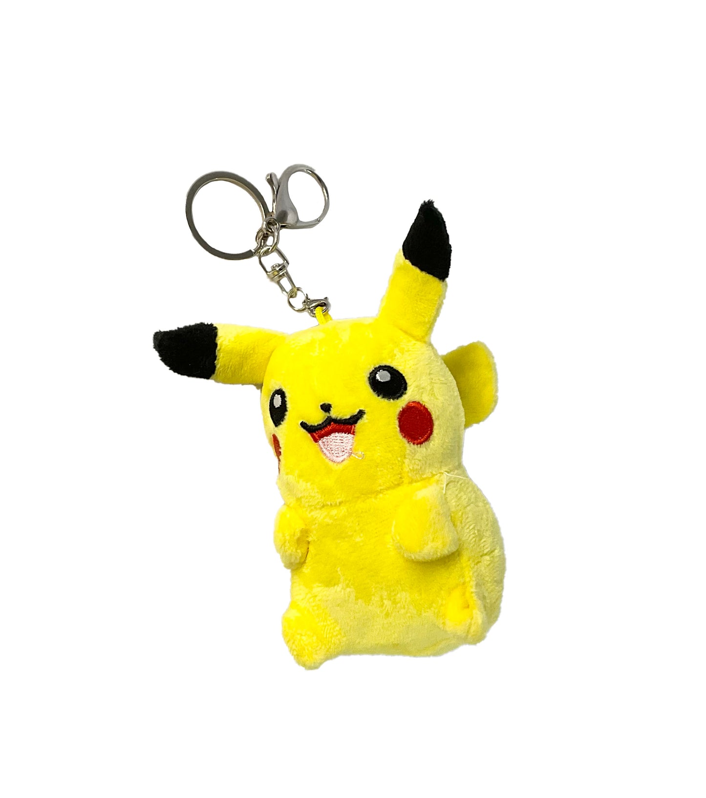 Pikachu Plush Toy Keychain #89-0304236