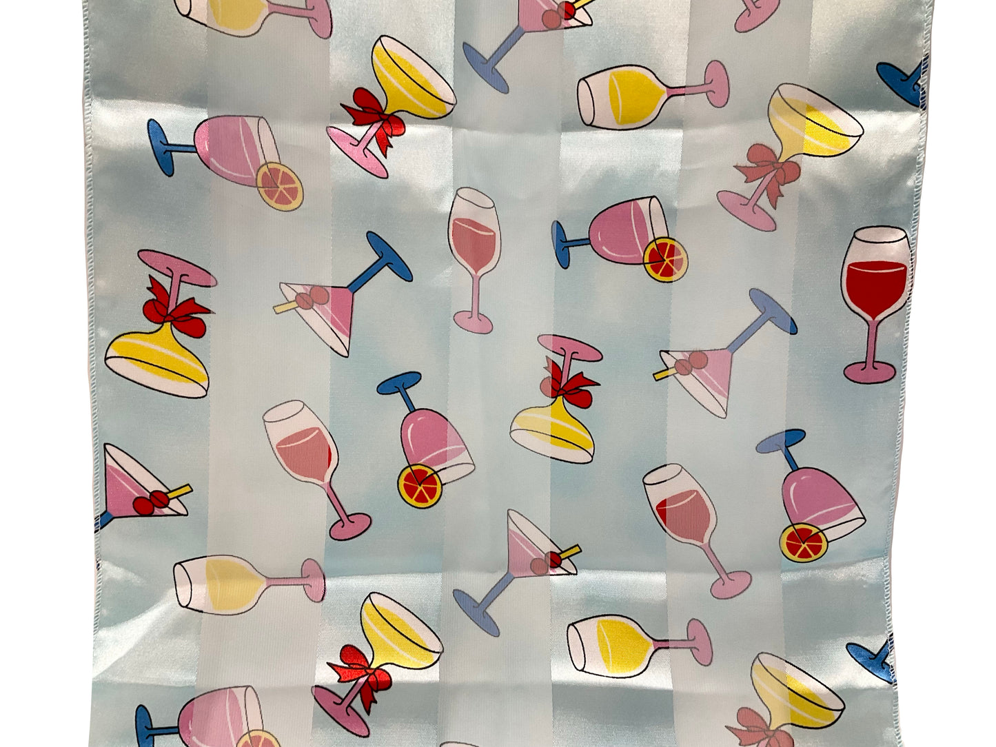 Cocktail Satin Scarf #ON-9034BL