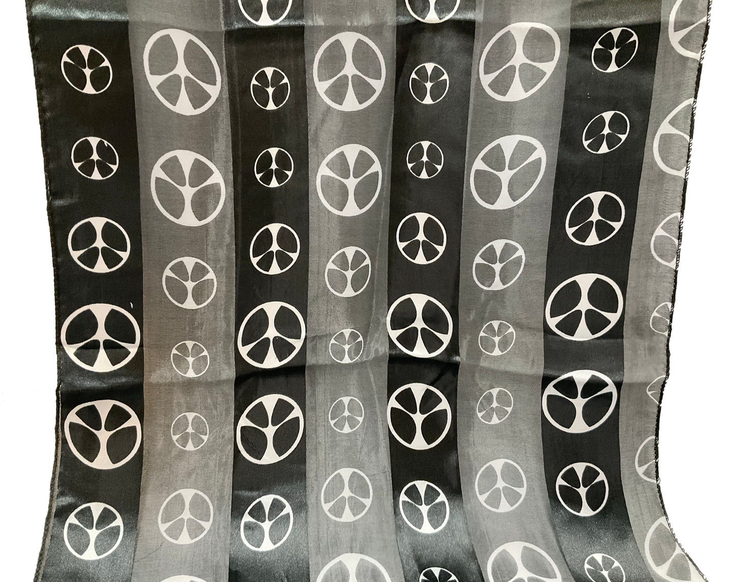 Peace Satin Scarf #ON-10337
