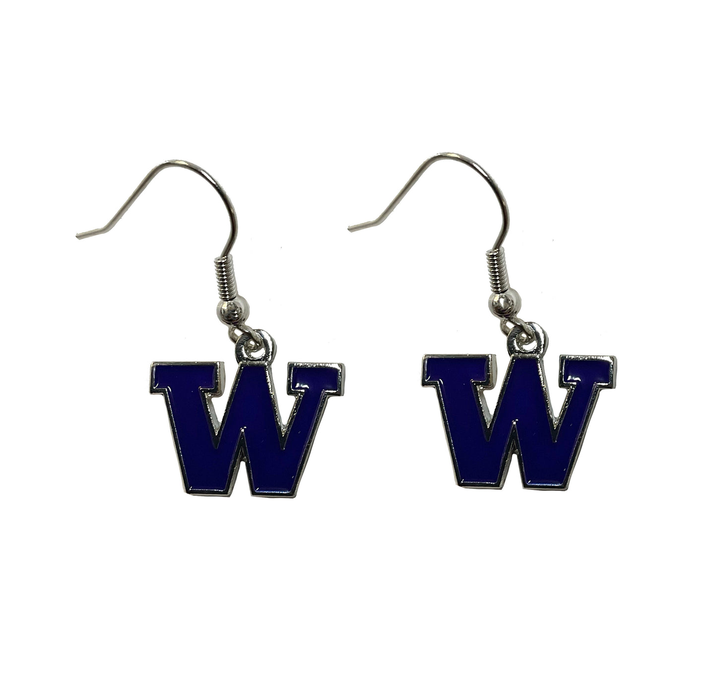Huskies Logo Earrings #94-5250