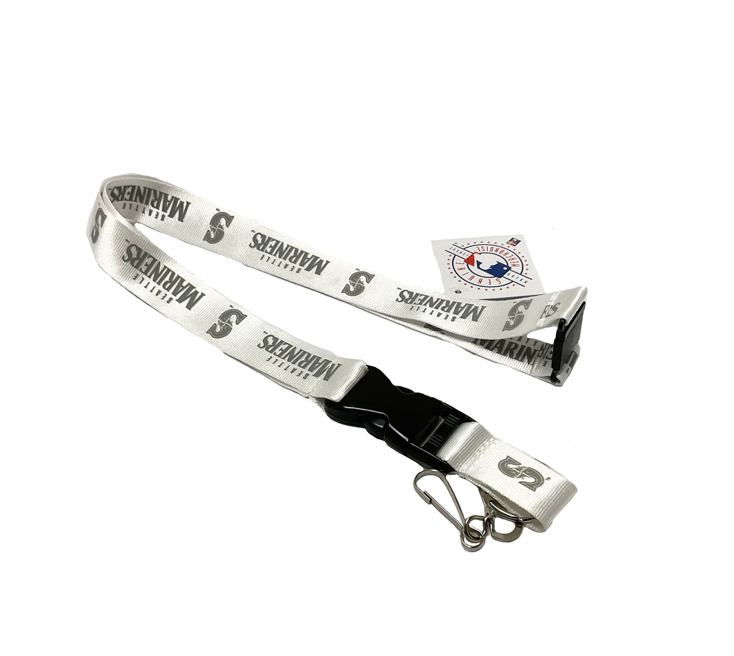 Mariners White Lanyard #35-3209