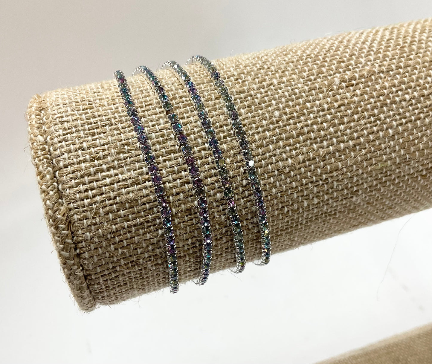 4-Strand Stretch Bracelet #86-30220PL (Mixed Pastels)