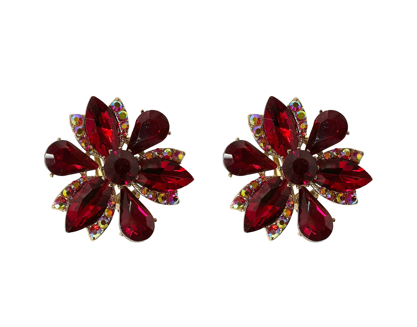 Christmas Clip Earring #40-029RD