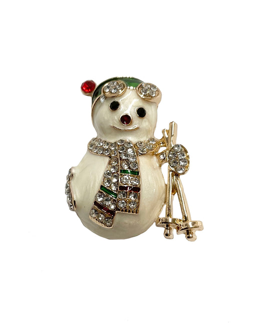Christmas Snowman pin #89-91703