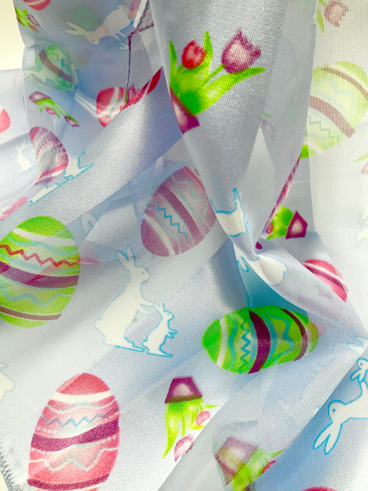 Easter Satin Scarf #OS-1647BL (Blue)