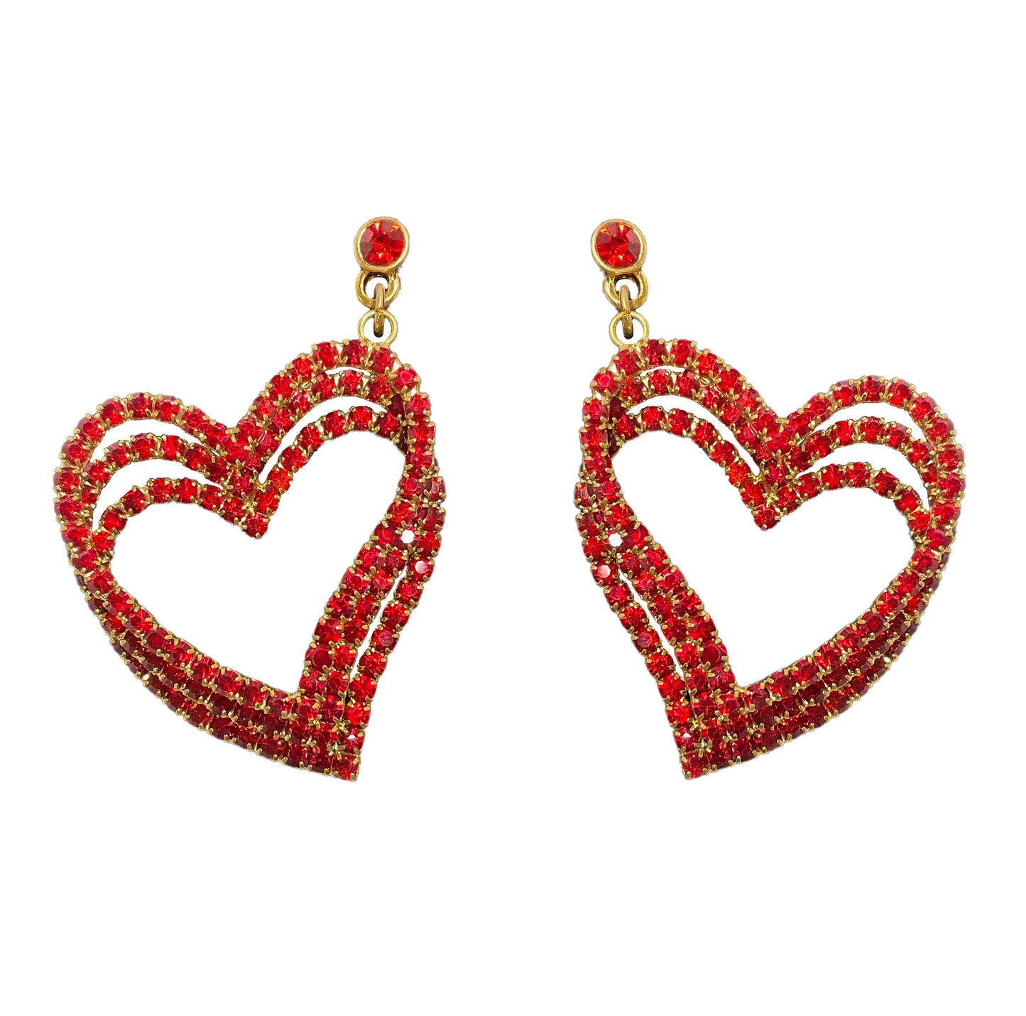Hearts Earring #19-140260