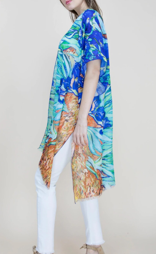 Artist Kimono Irises #84-6408IS