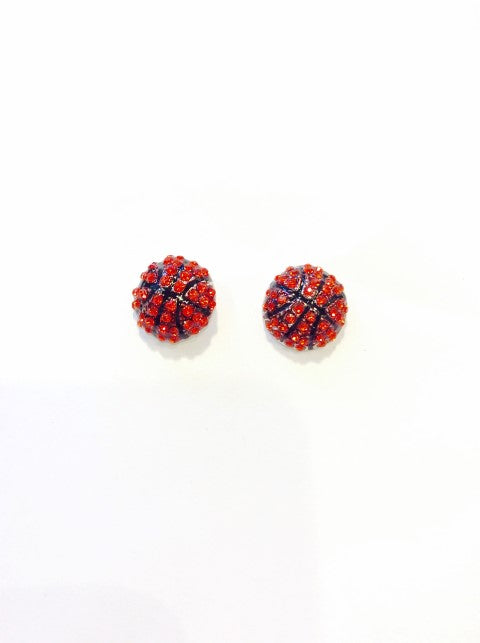Basketball Post Earrings#60-18520
