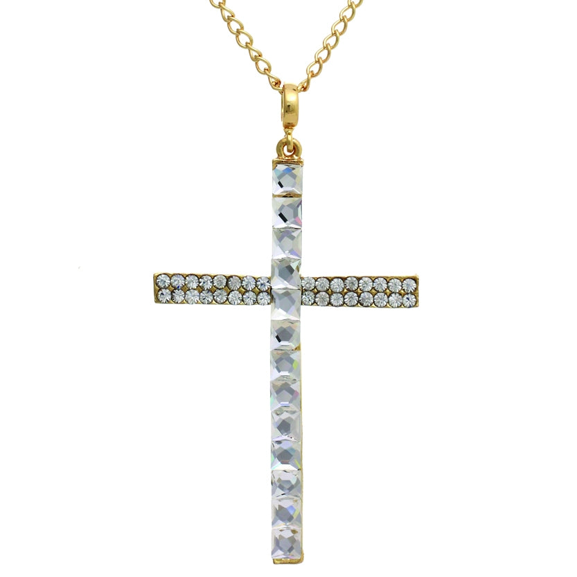BIG CROSS NECKLACE #12-13640
