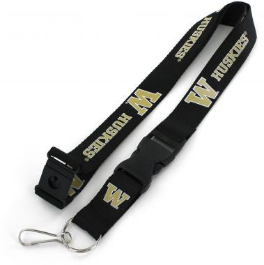 Washington Huskies UW Lanyard #80-095038BK
