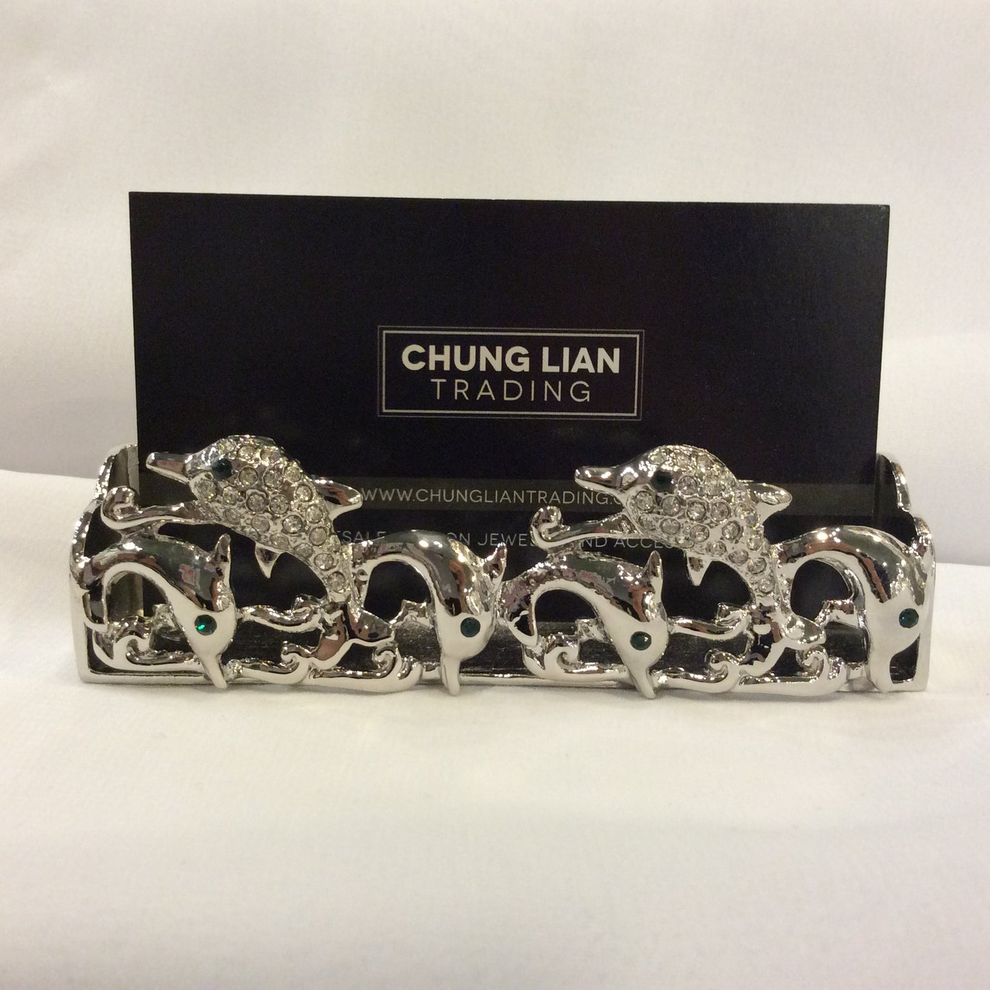Dolphin Business Card Holder#38-6341