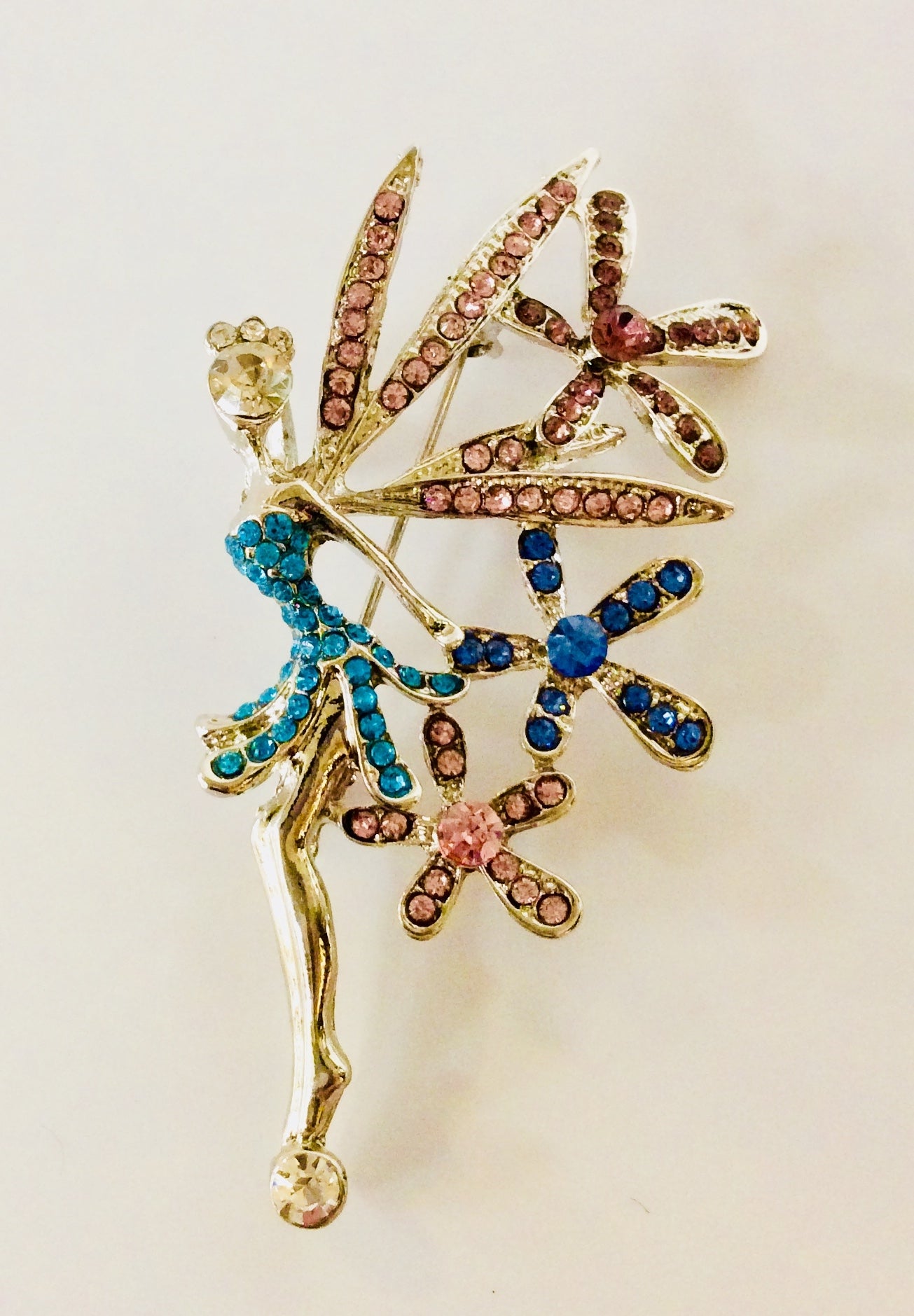 Fairy with Flower Pin#66-12018MU