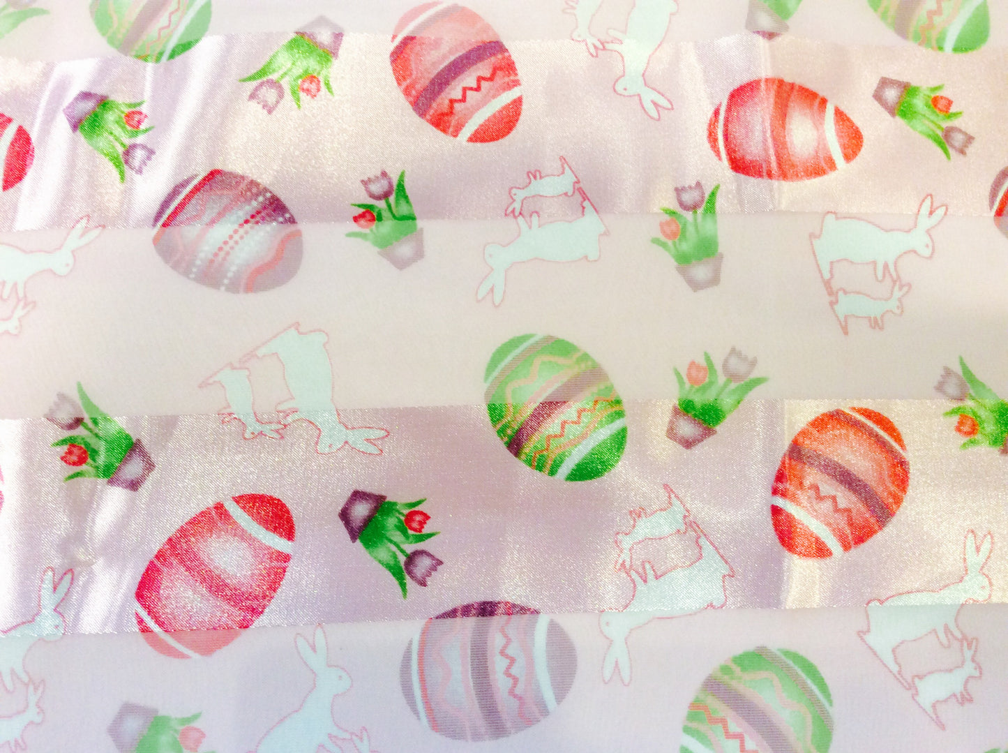 Easter Satin Scarf #OS-1647PI (Pink)