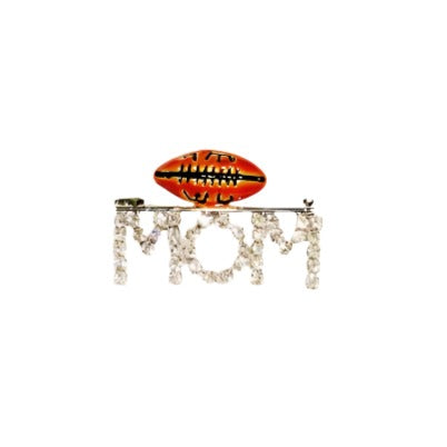 "Football Mom" Pin#38-2595