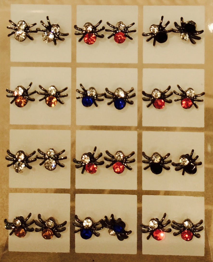 Halloween Spider Earring Pack #88-48012MU